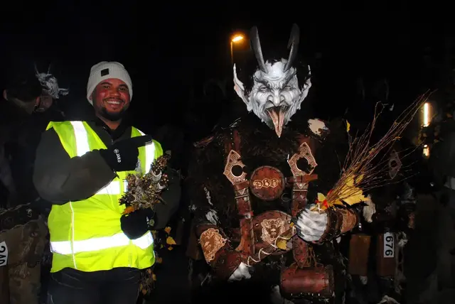 Der Perchtenlauf in Sinabelkrichen war der Größte im Bezirk Weiz mit über 40 Gruppen und 4.000 Besucherinnen und Besuchern. | Foto: Franz Kaplan