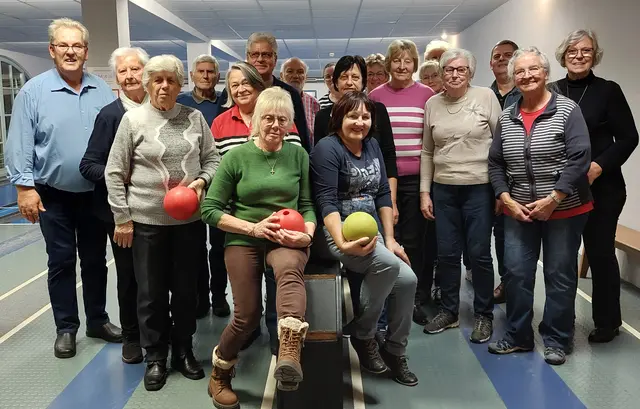 
Die Sektion Kegeln kann auf eine erfreuliche Saison zurückblicken im Bild mit Sektionsleiterin Grete Scheucher (li) sowie Stv. Ingrid Mörth 
 | Foto: Koch