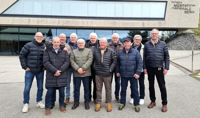 Die Tennengauer Golftruppe besuchte das Doku-Zentrum am Obersalzberg. | Foto: Josef Wind