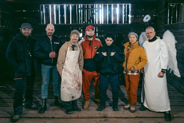 Joe Berger (Kamera), Michael Kuglitsch, Roland Düringer, Flo Lackner, Rauand Taleb, Yvonne Yung Hee Bormann, Tim Wilde | Foto: Mona Film/Martin Egger