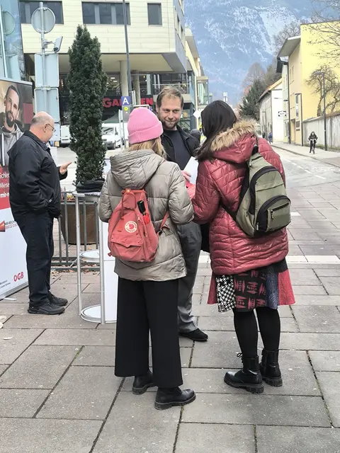 Der ÖGB ist in der Silberstadt sehr aktiv.  | Foto: ÖGB
