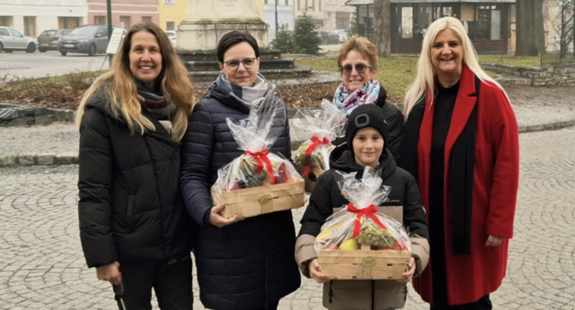 Birgit Gruber, Sandra Hasslauer, Christina Eisenmagen, Julian Riedl und Hilde Juricka. | Foto: Gesunde Gemeinde