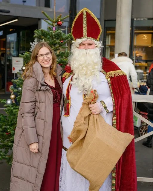 Nadine Schleifer lud auch den Nikolaus ins WEZ ein. | Foto: WEZ Bärnbach