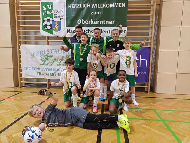 Die Nachwuchshallenturnier-2025-Sieger | Foto: SV Seeboden