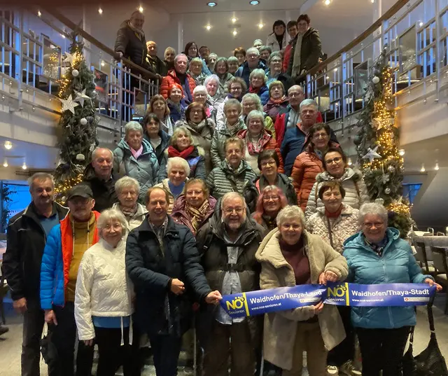 Die Gruppe der NÖ Senioren aus Waidhofen-Stadt und -Land | Foto: NÖ Senioren