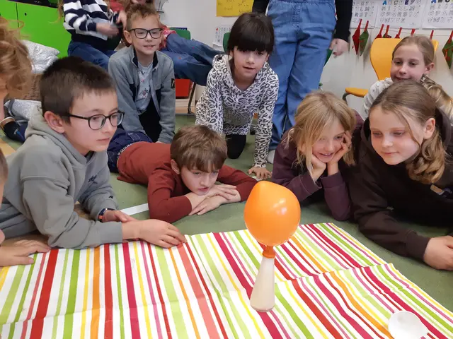 Die chemische Reaktion beim Essig-Backpulver Experiment macht das Klimagas CO2 sichtbar. | Foto: Klimabündnis Salzburg