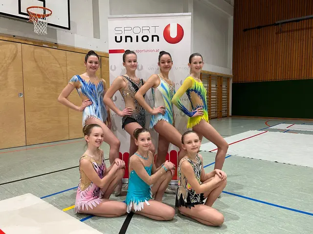 Am Sonntag fand die diesjährige offene Wiener Union-Landesmeisterschaft in der Rhythmischen Gymnastik statt.  | Foto: GTU Mattersburg