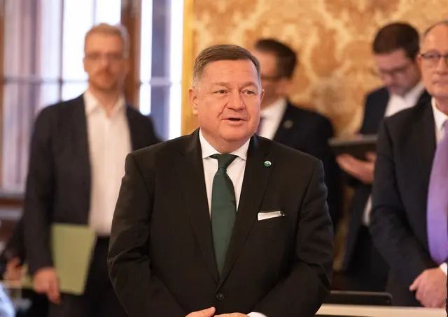 Werner Amon bei seiner Wahl zum Zweiten Landtagspräsidenten | Foto: STVP Klub