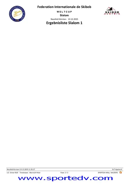 Foto: Federation Internationale de Skibob