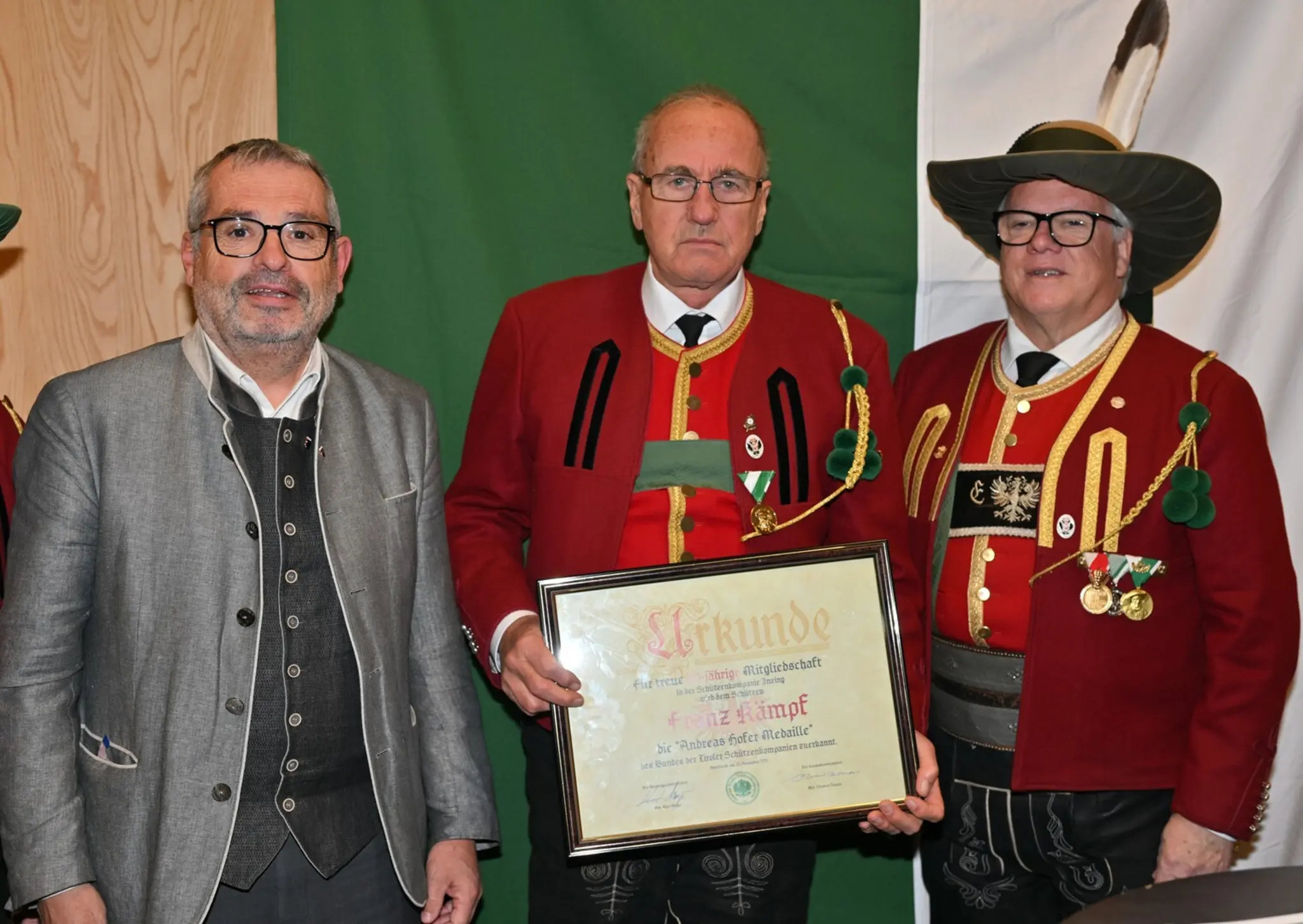 Cäcilia-Feier der Inzinger Schützen: Neue und langjährige Mitglieder im ...