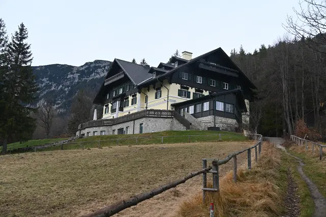 Kein Raureif mehr, der Knappenhof lag oberhalb der Nebeldecke