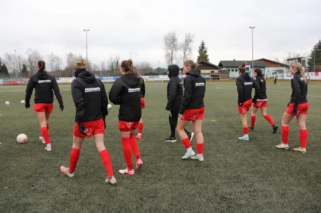 Bevor es mit dem normalen Training weitergeht, bekommen die Spielerinnen einen Plan fürs Heimtraining. | Foto: SVK Wildcats