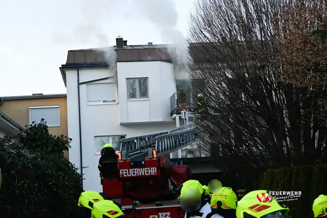Der Brandrauch breitete sich in der gesamten Wohnung aus. | Foto: Feuerwehr Spittal an der Drau