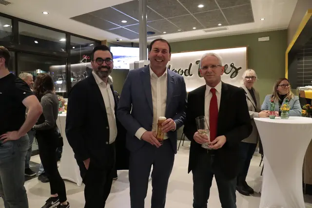 Gabriel Gruber, Florian Grünberger, Harald Slaby. | Foto: Schwendinger, Mühlbacher/MeinBezirk