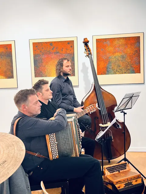 Die Köflacher Musiklehrer spielten während des Musik-Brunchs auf. | Foto: Kunsthaus Köflach