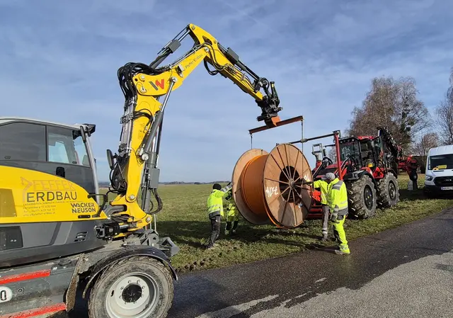 Die erste Etappe des Glasfaserausbaues in 12 Gemeinden geht 2026 über die Bühne. | Foto: Marktgemeinde Mank