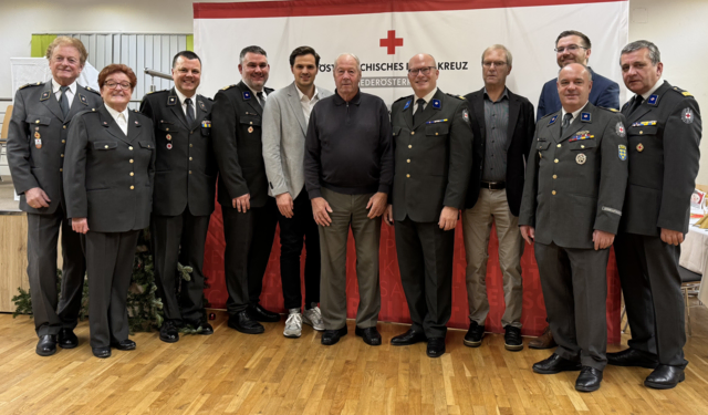 Dank an Alfred Preisl | Foto: Rotes Kreuz Waidhofen/Thaya