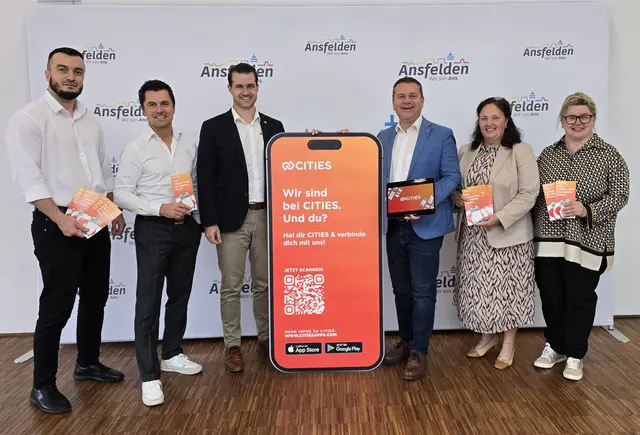 Am 30. September 2025 wurde die Ansfeldner Internetplattform Cities offiziell gestartet. | Foto: Stadtgemeinde Ansfelden.