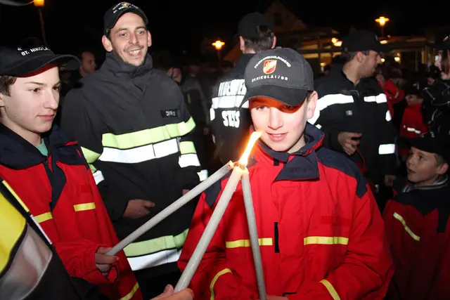 Heuer erfolgt die Friedenslichtübergabe der Feuerwehrjugend in St. Johann im Saggautal. | Foto: Putz