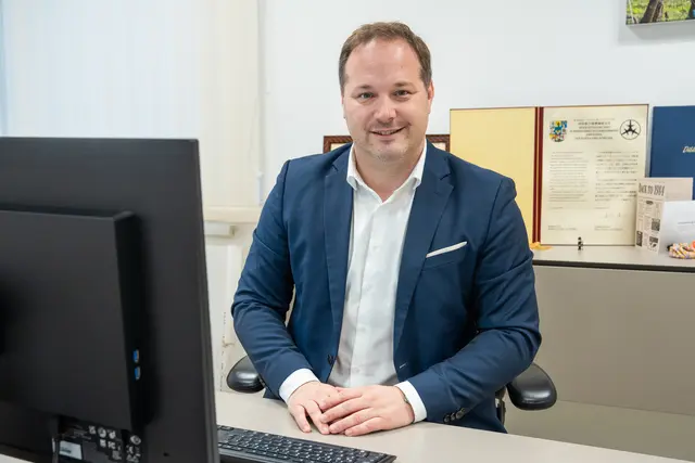 Daniel Resch (ÖVP) konnte die Wahl für sich entscheiden. | Foto: Valentina Marinelic/MeinBezirk