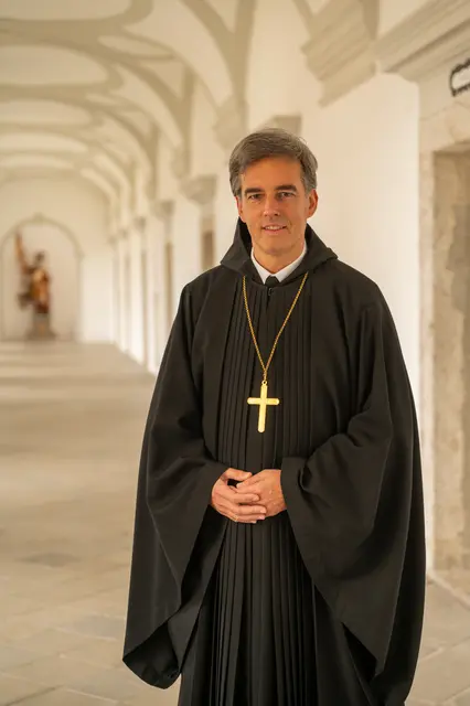 Abt Bernhard Eckerstorfer | Foto: Stift Kremsmünster/Jack Haijes