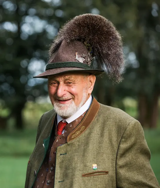 Der frühere Berufsjäger Hubert Koch war auch Kobernaußerwald aktiv. | Foto: Gemeinde Maria Saal