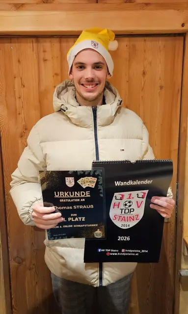 Turniersieger Thomas Strauß