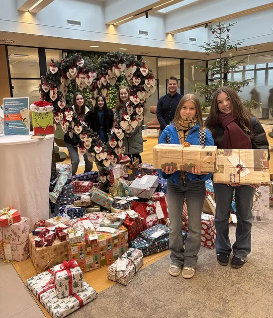 Auch die AHS Neunkirchen erfüllte Herzenswünsche. | Foto: Sparkasse Neunkirchen