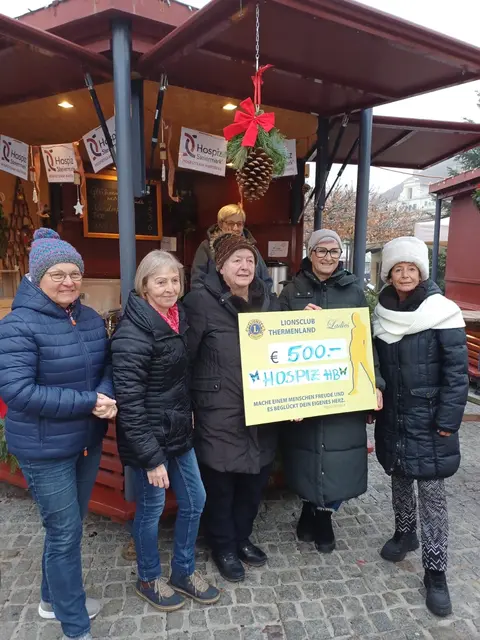 Herzlicher Dank geht an den Lions Club Thermenland.  | Foto: KK