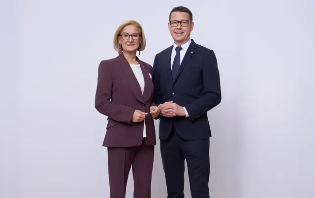 Landeshauptfrau Johanna Mikl-Leitner und Klubobmann Kurt Hackl | Foto: VP NÖ