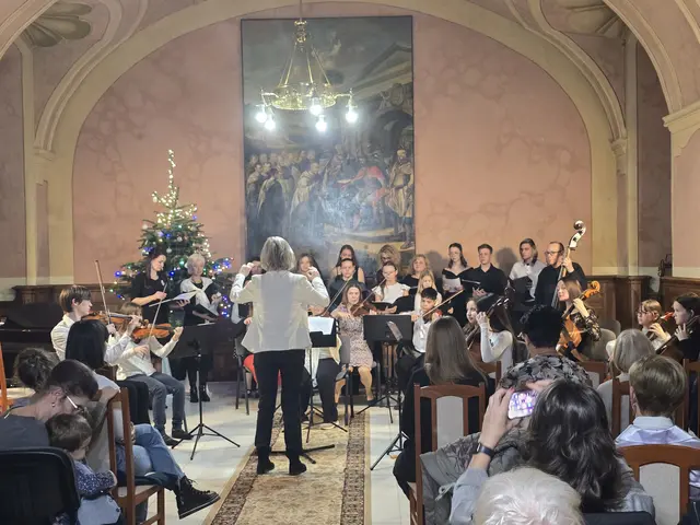 Das Raabtaler Jugendorchester begleitet den Jugendchor der Musikschule St. Gotthard.