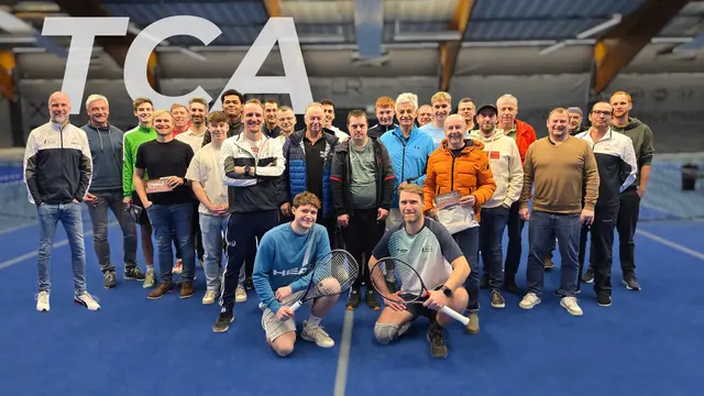Die Teams kämpften um den Titel beim Herren-Doppelturnier des TC Aurach. | Foto: Tennisclub Aurach