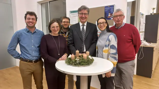 Die Gäste aus Bergamo gemeinsam mit Dir. Klemens Keplinger sowie Kolleginnen und Kollegen. | Foto: Stiftsgymnasium Kremsmünster