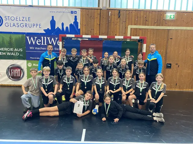 Das Gruppenbild der Siegerinnen und Sieger: Die Mittelschule Voitsberg war nicht zu stoppen. | Foto: MS Voitsberg