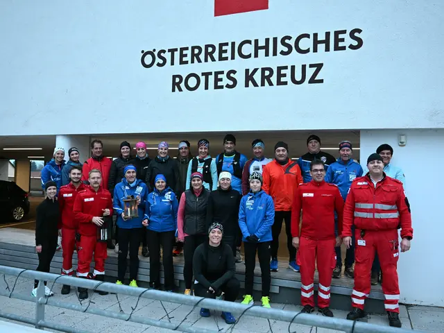 Das Friedenslicht wurde zur Rotkreuz-Ortsstelle in Kirchdorf an der Krems gebracht. | Foto: Andrea Anderluch
