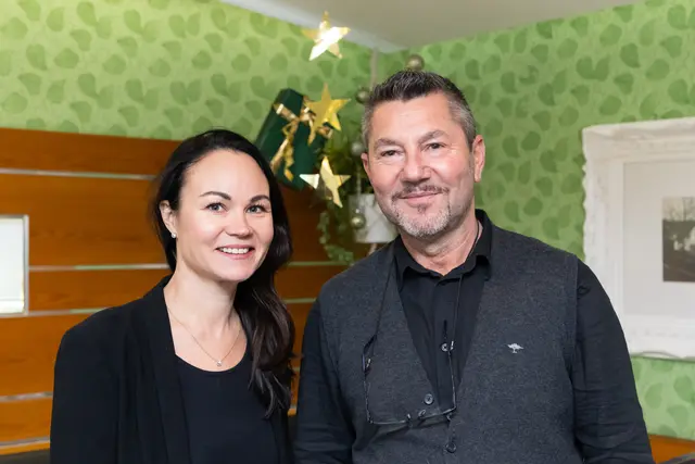 Voller Einsatz für Tiere: Katharina Gründl und Charly Forstner 
 | Foto: Konstantinov