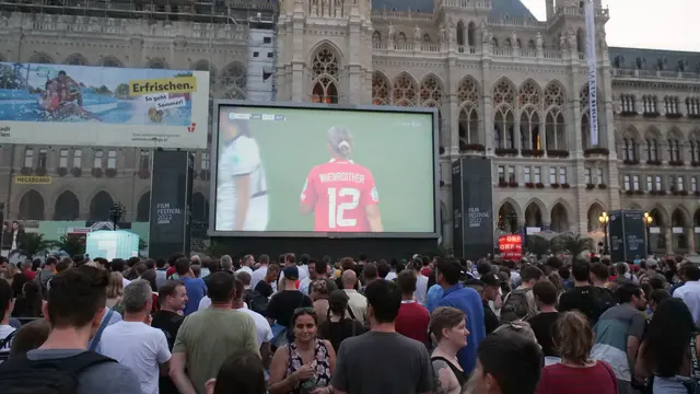 Erstmals seit 1998 ist Österreich wieder bei der Fußball-Weltmeisterschaft dabei. Das bedeutet, wie auch oft bei der Europameisterschaft, Top-Stimmung im ganzen Land. (Archivfoto) | Foto: Maximilian Spitzauer/RMW