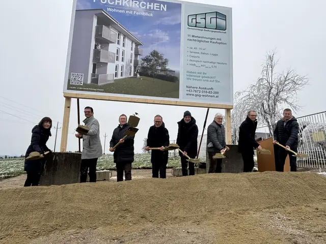 E. Gilhofer, C. Diridl, S. Haubenwallner, M. Hilgarth, P. Pumberger, A. Hüttmayr, P. Gilhofer und E. Gebetsberger (v.l). | Foto: MeinBezirk/Cserkits