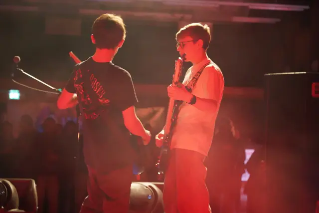 „Black Energy“ gaben eine Talentprobe ab. | Foto: Junge Stadt Weiz