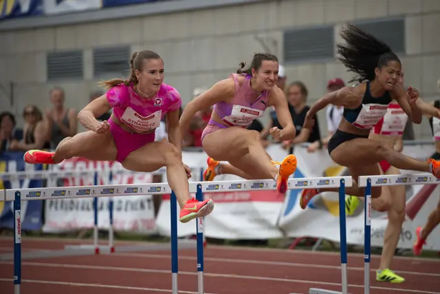 Karin Strametz stellte mit 12,81 Sekunden einen neuen österreichischen Rekord über 100 Meter Hürden auf. | Foto: ÖLV / Alfred Nevsimal