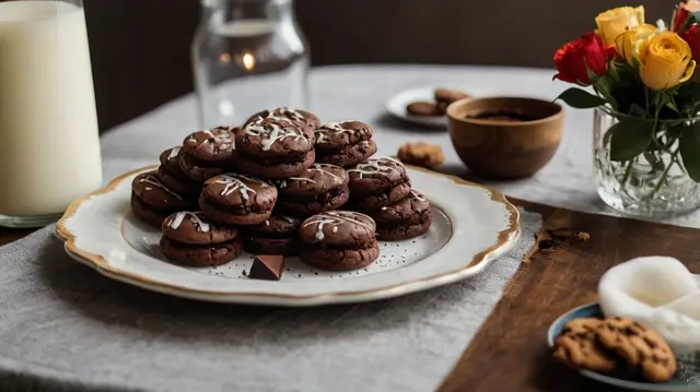 Schokoladig-weiche Brownie-Kekse, die auf der Zunge zergehen. | Foto: Leonardo