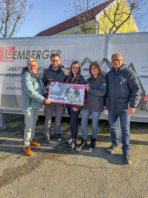 Ulrike Wirger, Michael Lemberger, Katrin Lemberger, Sonja Lemberger und Karl Lemberger. | Foto: MeinBezirk/C. Doms
