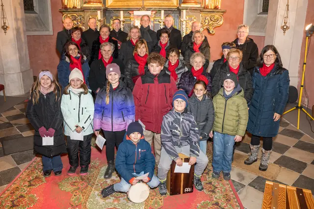 Der Kirchenchor Kappel an der Drau präsentierte ein stimmungsvolles Adventkonzert.  | Foto: Dieter Arbeiter