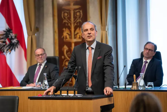 Während seiner politischen Laufbahn war er sowohl im Nationalrat als auch im Bundesrat tätig. Dominik Nepp, Chef der Wiener Freiheitlichen, zeigt sich "tief betroffen". | Foto: Parlamentsdirektion/David Bohmann