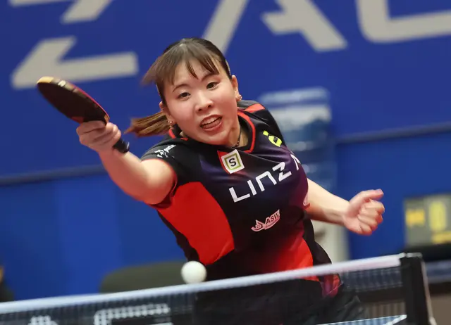 Die Japanerin Moe Nomura blieb als einzige Linzerin gegen St. Denis siegreich.  | Foto: Photo Plohe