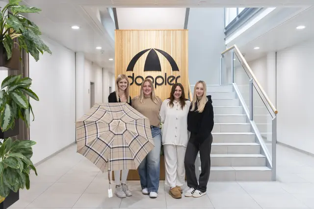 Die Teilnehmerinnen des Lehrlingsprojekts: Leonie, Alicia, Denise, Lilly. | Foto: doppler