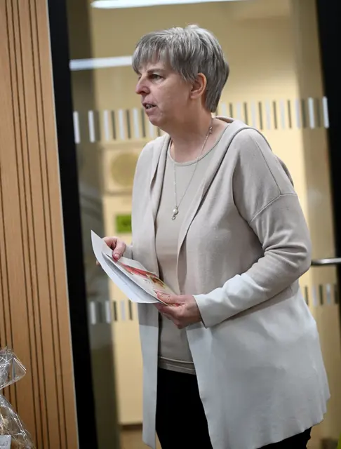 Ehrenamt-Koordinatorin Danja Sapper dankte den anwesenden Fahrerinnen und Fahrern.