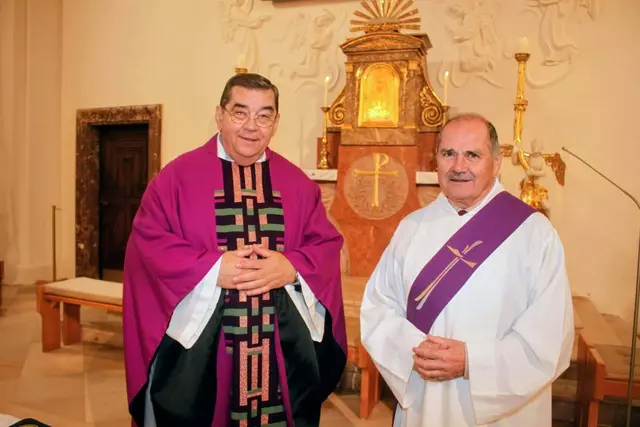 Diakon Josef Prieler feierte in Schützen am Gebirge sein 25-jähriges Weihejubiläum. | Foto: Pfarre Schützen