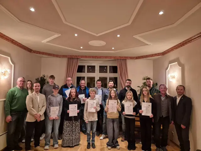 Die ausgezeichneten Sportler aus Puchberg am Schneeberg. | Foto: Gemeinde Puchberg