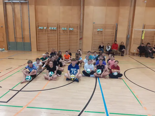 Die fleißigen Volleyballerinnen und Volleyballer der digiMS2 Bad Goisern. | Foto: digiMS2 Bad Goisern